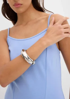 bonprix Kleider^Minikleid mit Ballonrock perlblau