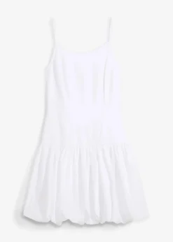 bonprix Kleider^Minikleid mit Ballonrock weiß