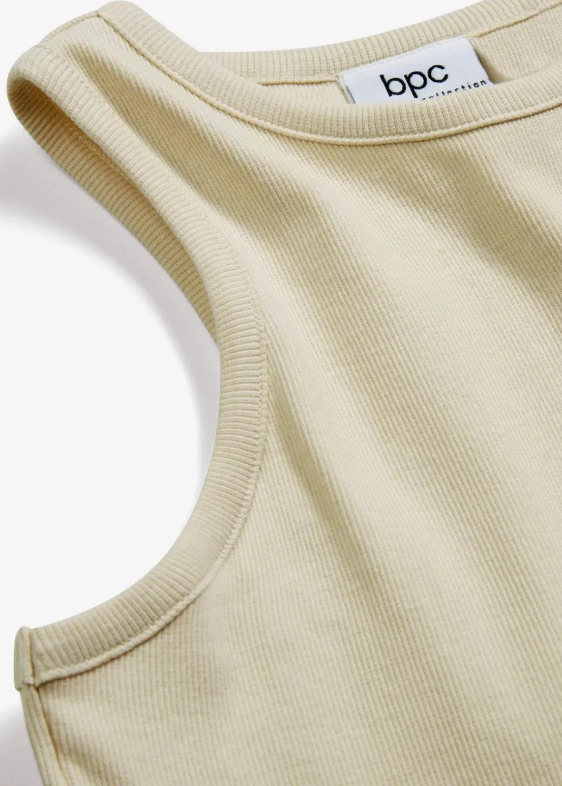 bonprix Bekleidung·Röcke|Basics^Minikleid mit reiner Bio-Baumwolle natur