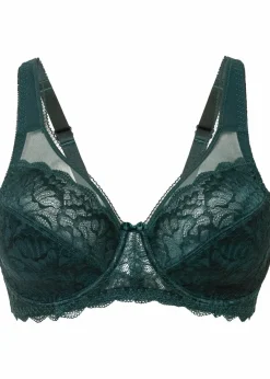bonprix Große Cups D-H|Nachhaltigere Materialien^Minimizer BH mit Bügel tiefgrün