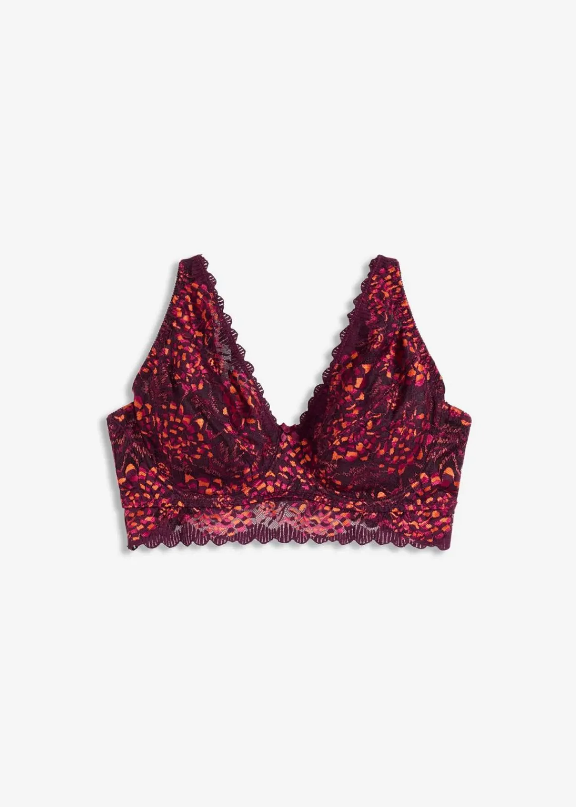 bonprix Dessous|Bhs^Minimizer-BH aus zarter Spitze beere/pink/orange