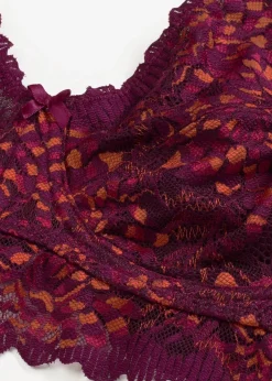 bonprix Dessous|Bhs^Minimizer-BH aus zarter Spitze beere/pink/orange