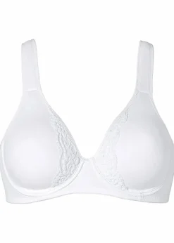 bonprix Große Cups D-H|Bhs^Minimizer-BH mit gepolsterten Trägern weiß