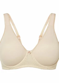 bonprix Große Cups D-H|Bhs^Minimizer-BH mit gepolsterten Trägern sandbeige