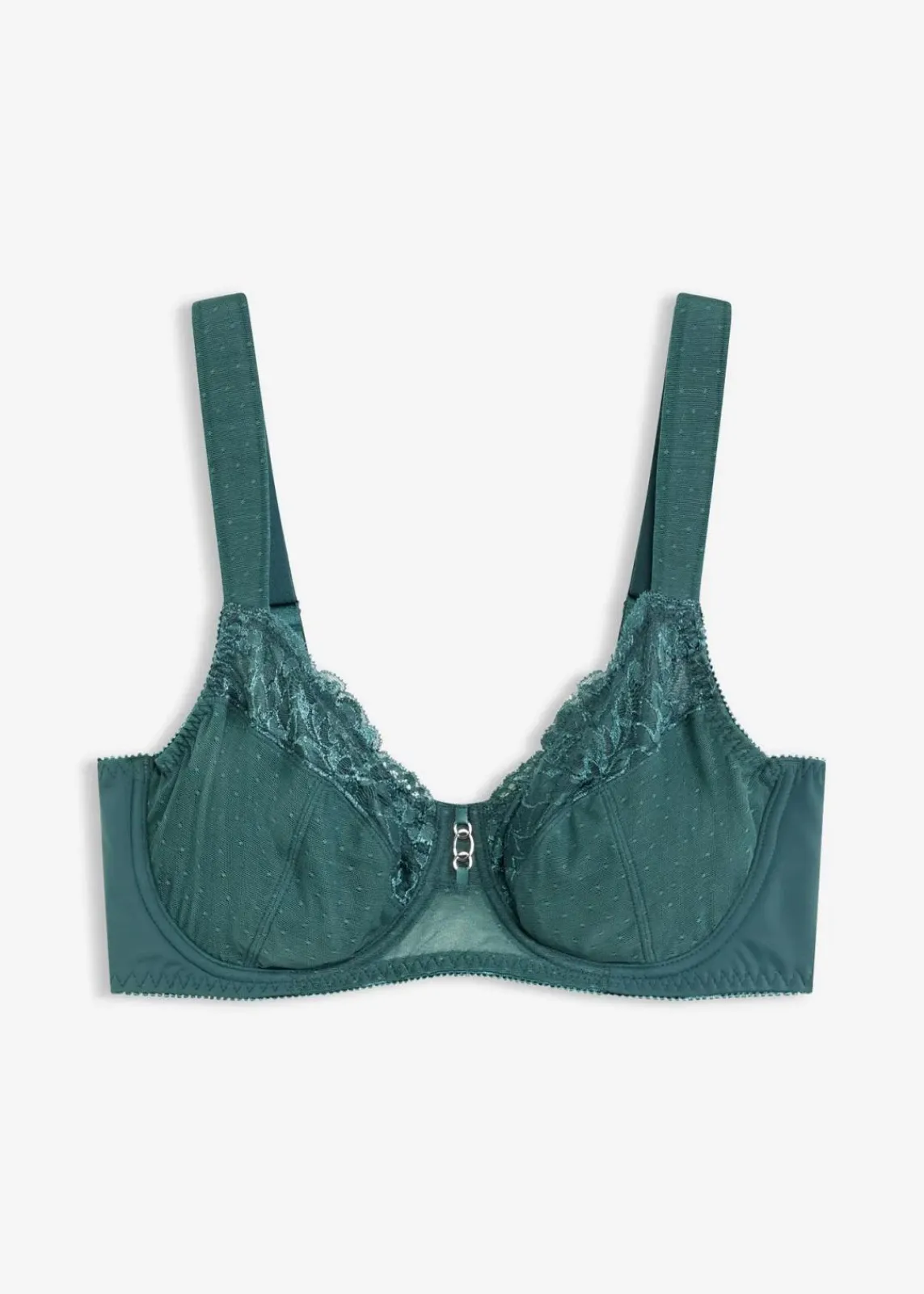 bonprix Wäsche·Dessous|Wäsche·Große Cups D-H^Minimizer-BH mit gepolsterten Trägern blaugrün