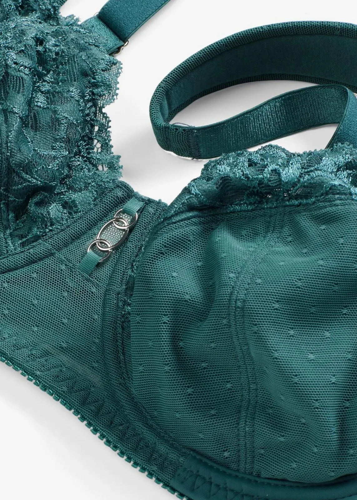 bonprix Wäsche·Dessous|Wäsche·Große Cups D-H^Minimizer-BH mit gepolsterten Trägern blaugrün