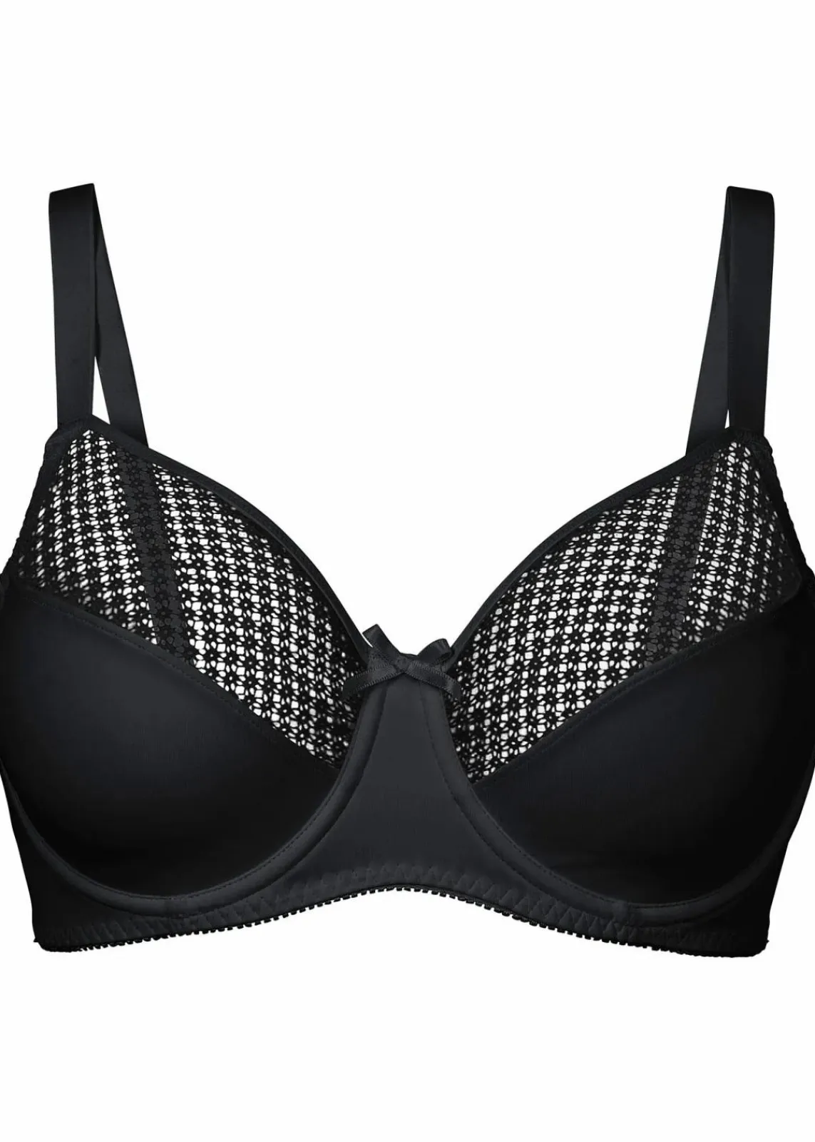bonprix Große Cups D-H|Bhs^Minimizer-BH mit Mesh schwarz
