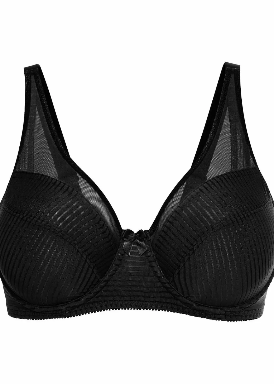 bonprix Große Cups D-H|Bhs^Minimizer-BH mit Mesh schwarz
