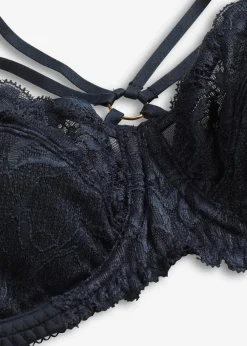 bonprix Nachhaltigere Materialien|Dessous^Minimizer-BH mit zarter Spitze intensivblau