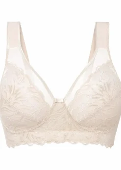 bonprix Wäsche·Dessous|Wäsche·Große Cups D-H^Minimizer-BH ohne Bügel mit gepolsterten Trägern puder