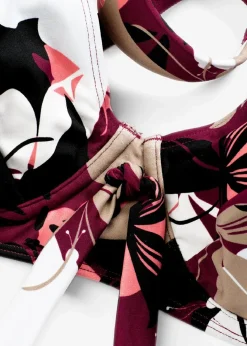 bonprix Nachhaltigere Materialien|Bademode·Bikinis^Minimizer-Bikini mit gepolsterten Trägern (2-tlg.Set) beere bedruckt