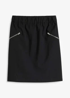 bonprix Bekleidung·Sportbekleidung|Röcke^Minirock schwarz