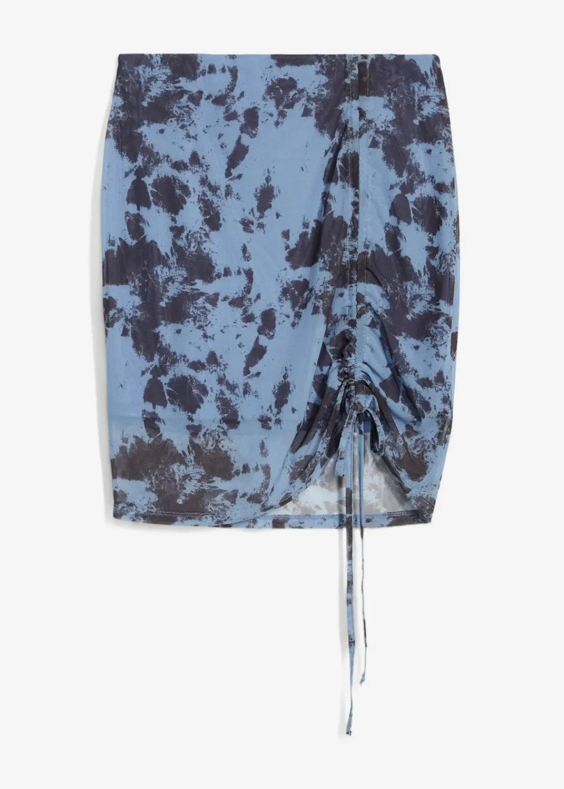 bonprix Bekleidung·Sportbekleidung|Röcke^Minirock aus Mesh blau batik bedruckt