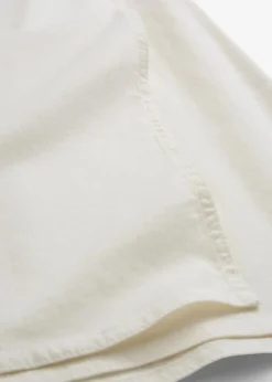 bonprix Bekleidung·Sportbekleidung|Röcke^Minirock aus Twill wollweiß
