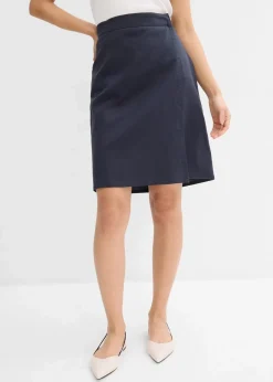 bonprix Röcke|Bekleidung·Sportbekleidung^Minirock aus Twill nachtblau