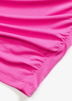 bonprix Bekleidung·Sportbekleidung|Röcke^Minirock mit Raffungen fuchsia