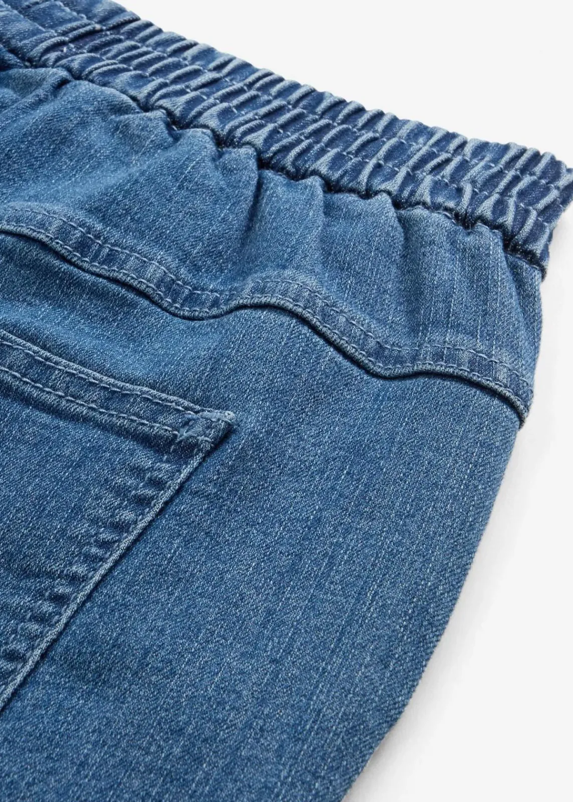 bonprix Bekleidung·Shirts & Tops|Jeans^Mom-Jeans High Waist, Bequembund mittelblau denim used