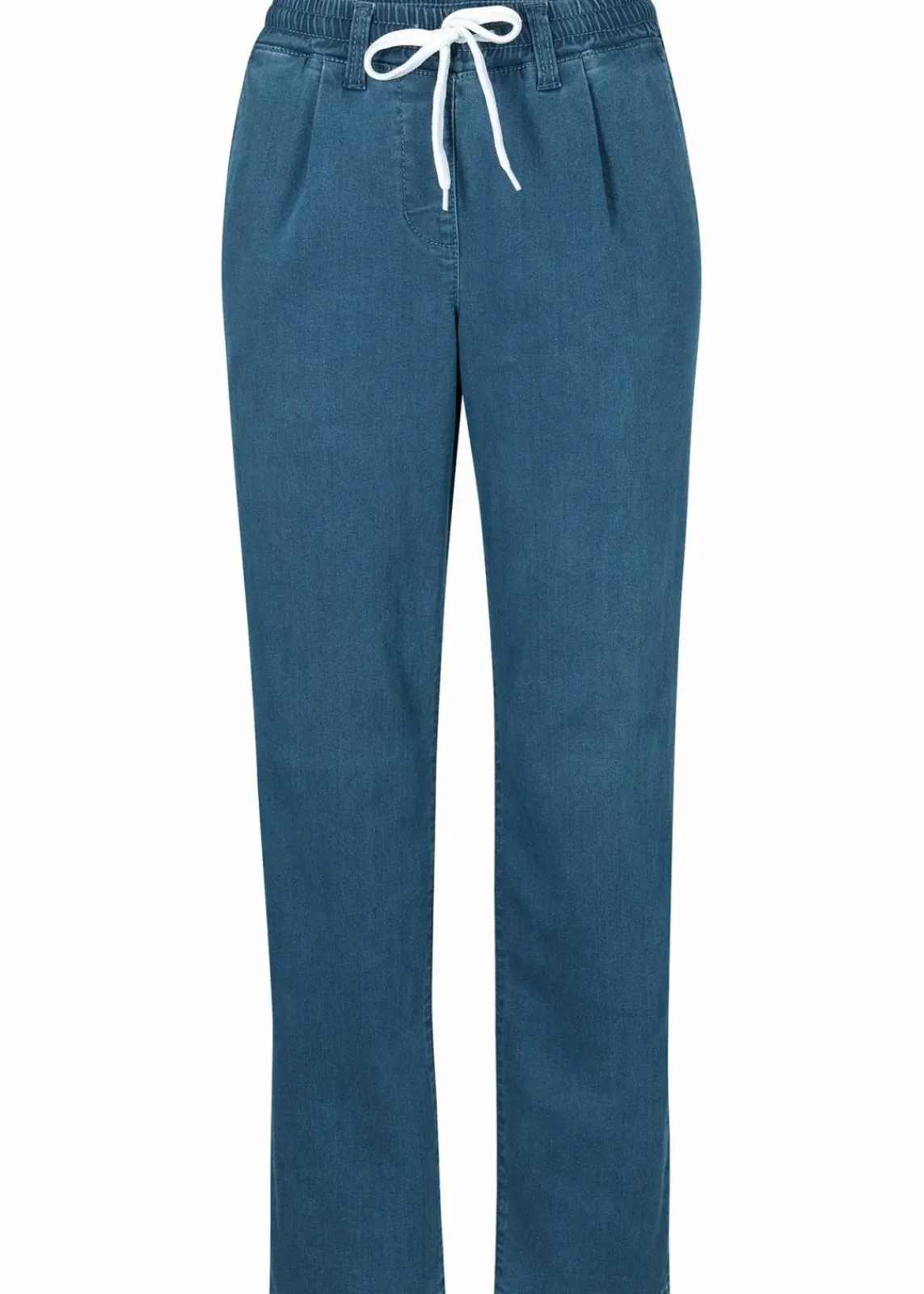 bonprix Jeans|Thermobekleidung^Mom-Jeans Mid Waist, Thermo mit Bequembund blau denim