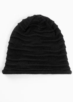 bonprix Mützen, Caps & Hüte|Nachhaltigere Materialien^Mütze schwarz