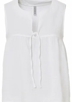 bonprix Shirts & Tops|Blusen & Tuniken^Musselin-Blusentop weiß