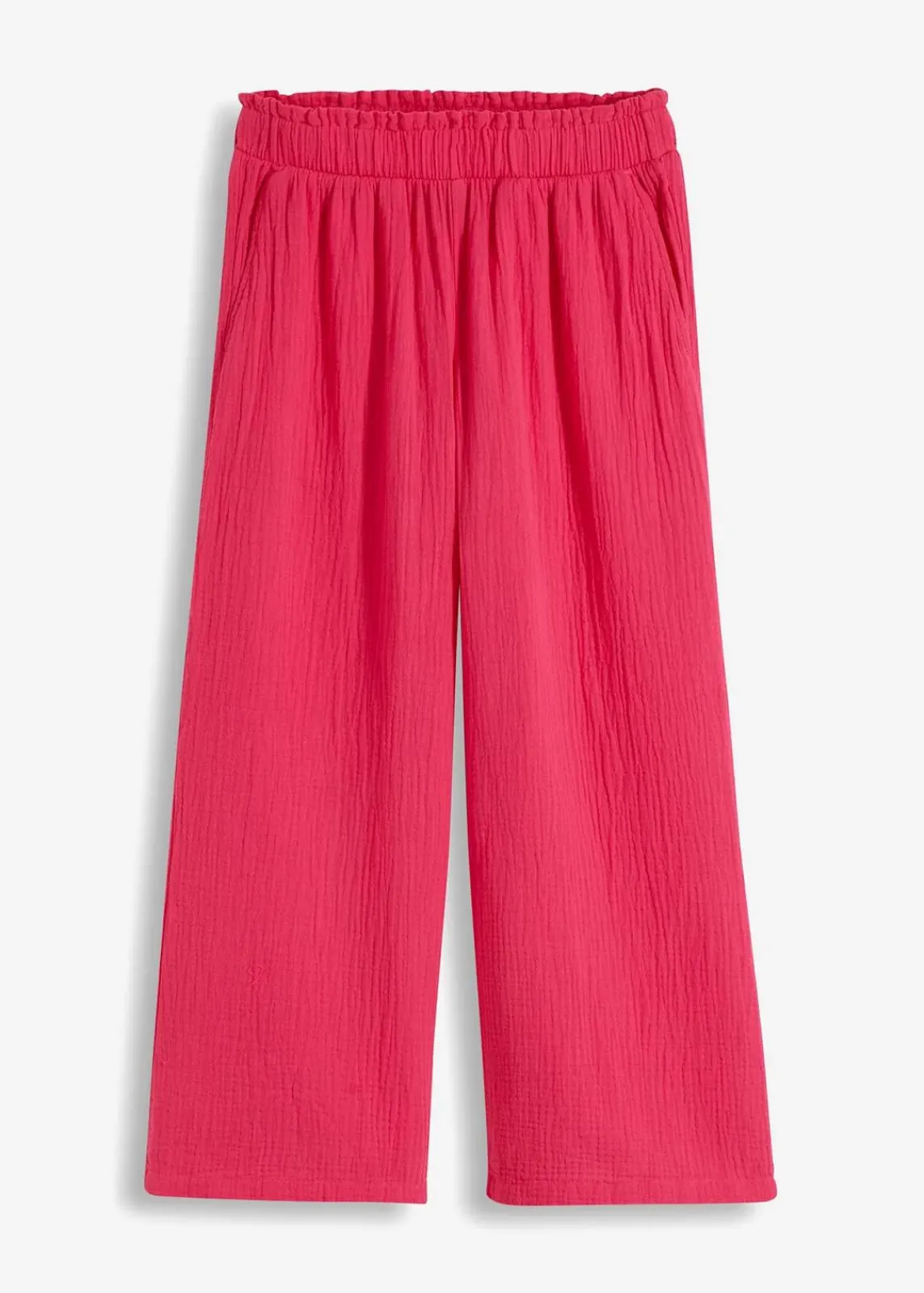 bonprix Hosen|Bekleidung·Kleider^Musselin-Culotte aus Baumwolle dunkelpink