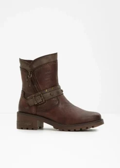 Mustang High Heels|Boots^Biker-Boots braun