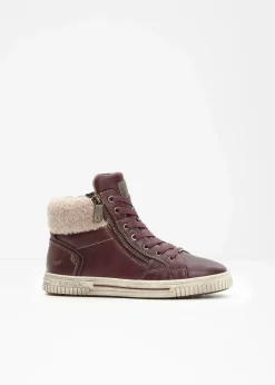 Mustang High Heels|Sneaker^High-Top-Sneaker braun