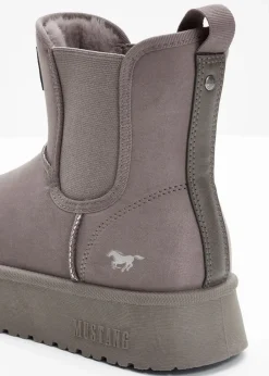 Mustang High Heels|Boots^Plateau-Boots taupe