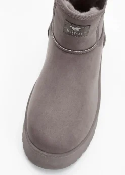 Mustang High Heels|Boots^Plateau-Boots taupe