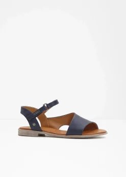 Mustang High Heels|Sommerschuhe^Sandalen dunkelblau