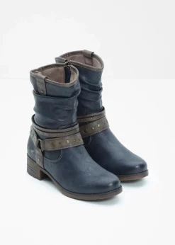 Mustang High Heels|Stiefel^Stiefel dunkelblau