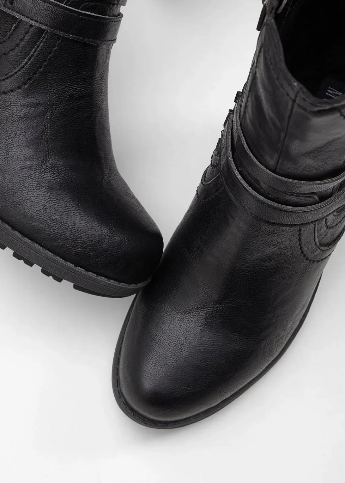Mustang High Heels|Gefütterte Winterschuhe^Stiefelette schwarz