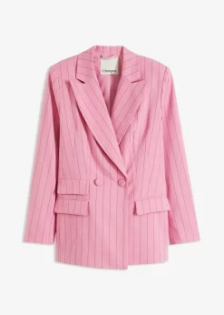 bonprix Blazer^Nadelstreifen Blazer blütenpink/hellfuchsia gestreift