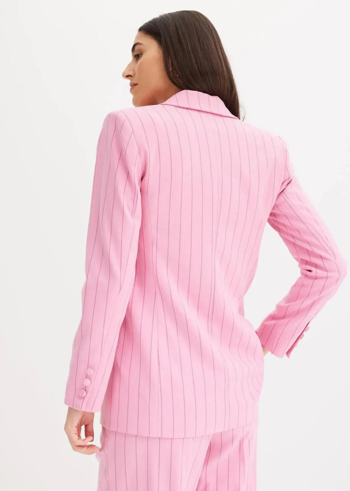 bonprix Blazer^Nadelstreifen Blazer blütenpink/hellfuchsia gestreift