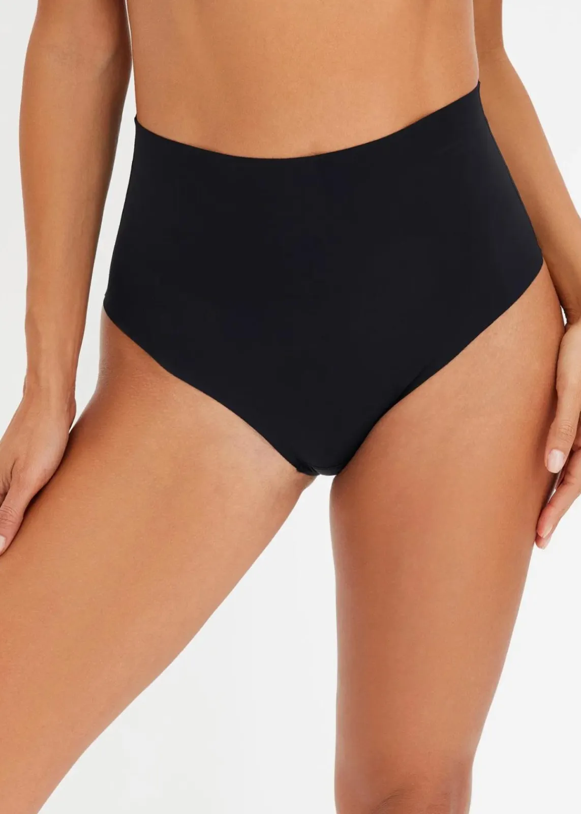 bonprix Wäsche·Shapewear|Wäsche·Höschen^Nahtloser Shape Slip Ultra Light (2er Pack) 2x schwarz