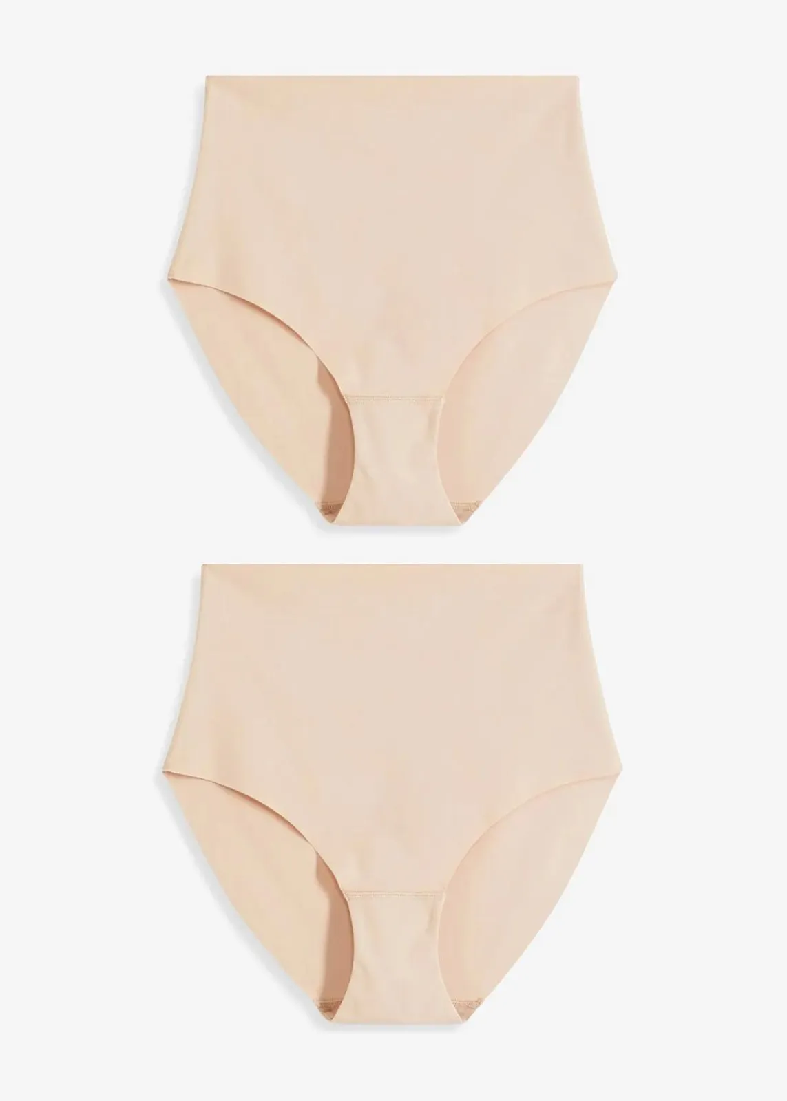 bonprix Höschen|Shapewear^Nahtloser Shape Slip Ultra Light (2er Pack) 2x mattbeige