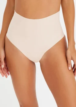 bonprix Höschen|Shapewear^Nahtloser Shape Slip Ultra Light (2er Pack) 2x mattbeige
