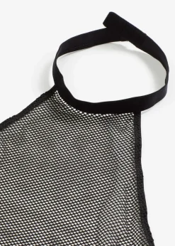 bonprix Wäsche·Erotikwäsche|Erotikwäsche^Neckholderbralette + Taillenstring (2-tlg.Set) schwarz