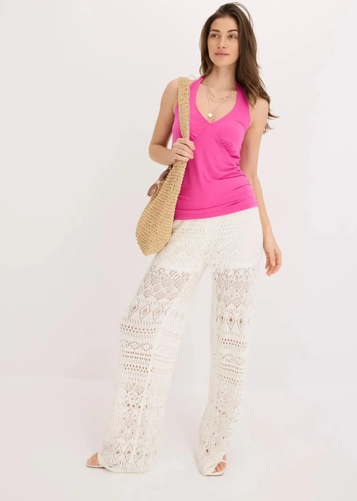 bonprix Shirts & Tops^Neckholder-Top mit tiefem Ausschnitt fuchsia