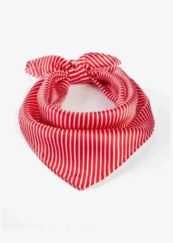 bonprix Schals & Tücher|Schuhe & Accessoires In Spezialgrößen·Tücher & Ponchos^Nicky Tuch mit Streifen erdbeere/weiß gestreift