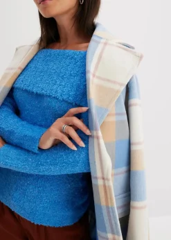 bonprix Pullover & Strickjacken|Bekleidung·Jeans^Off Shoulder Pullover brilliantblau