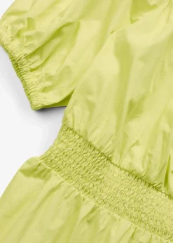 bonprix Kleider|Bekleidung·Pullover & Strickjacken^Off-Shoulder-Kleid aus reiner Bio-Baumwolle zitrusgelb