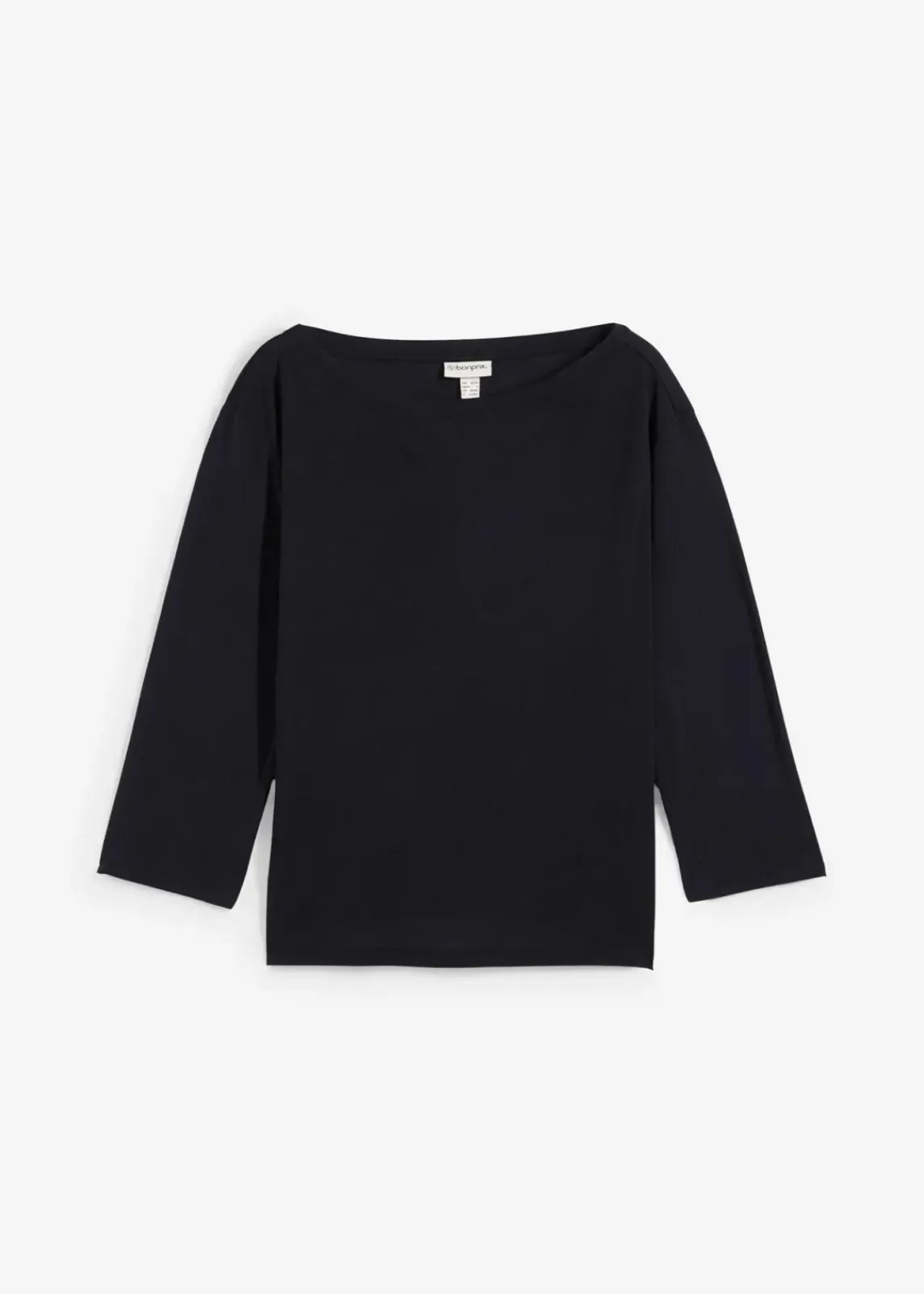 bonprix Shirts & Tops^Off-Shoulder-Shirt aus softem Modal-Mix schwarz