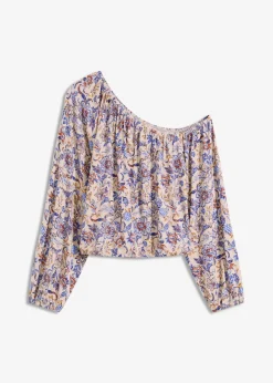 bonprix Shirts & Tops^One-Shoulder-Shirt hellsand floral