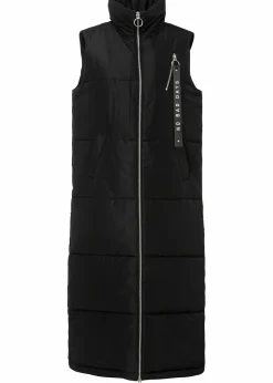 bonprix Bekleidung·Hosen|Nachhaltigere Materialien^Outdoor-Weste mit Bionic-Finish schwarz