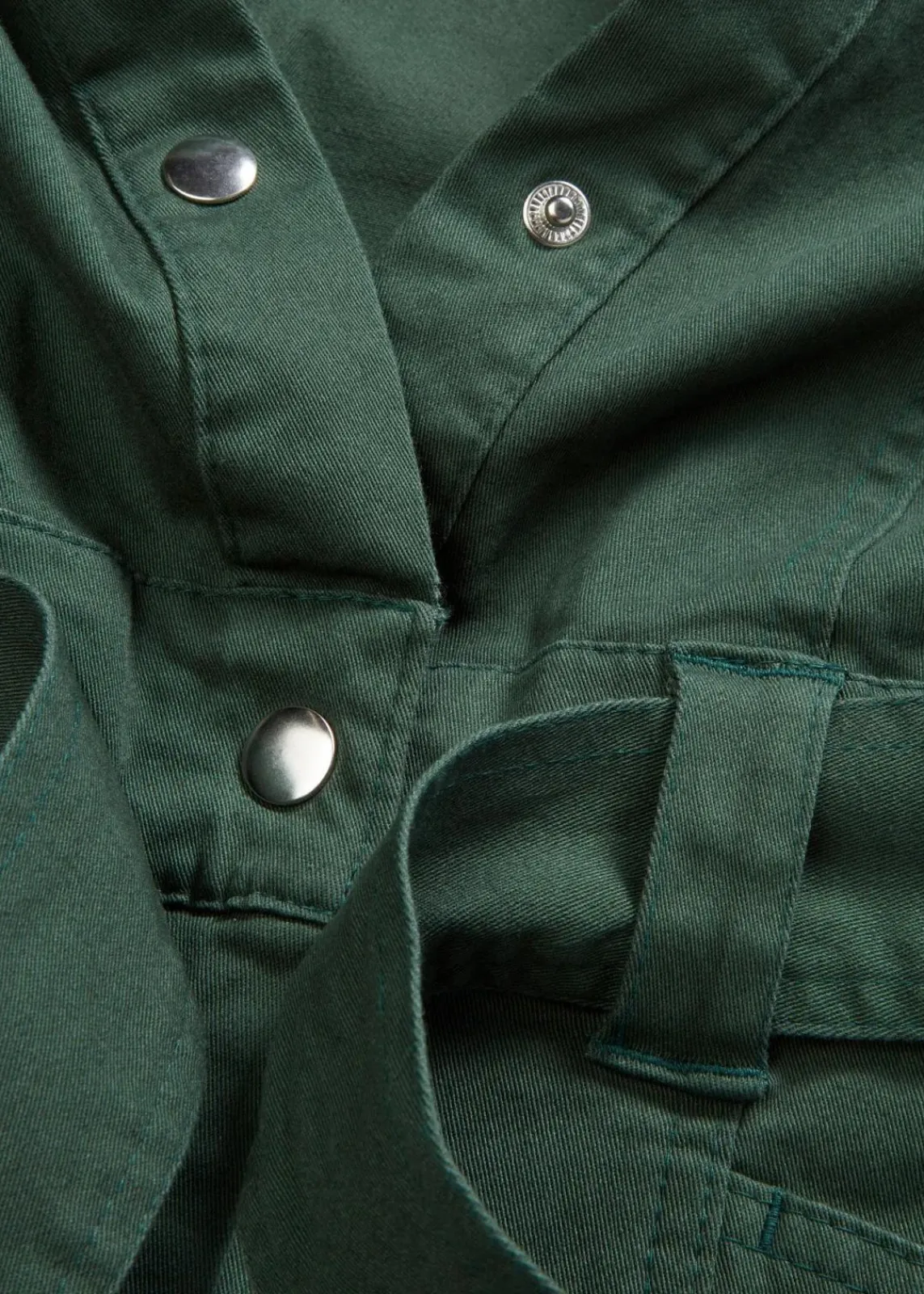 bonprix Bekleidung·Homewear|Jumpsuits^Overall aus Baumwolle schattengrün