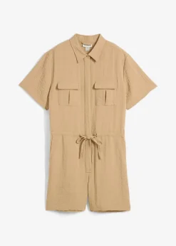 bonprix Bekleidung·Homewear|Jumpsuits^Overall aus feinem Viskose-Mix new beige