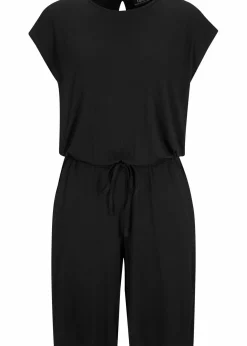 bonprix Bekleidung·Homewear|Jumpsuits^Overall aus softer Viskose-Mischung schwarz