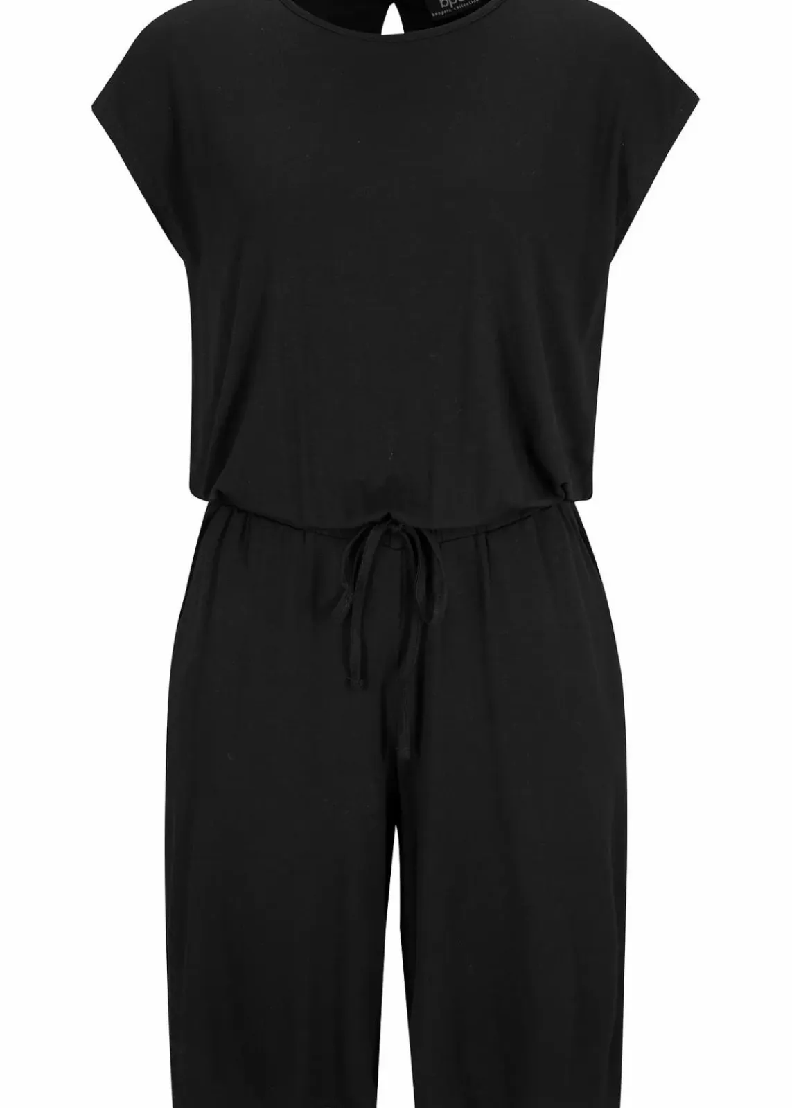 bonprix Bekleidung·Homewear|Jumpsuits^Overall aus softer Viskose-Mischung schwarz