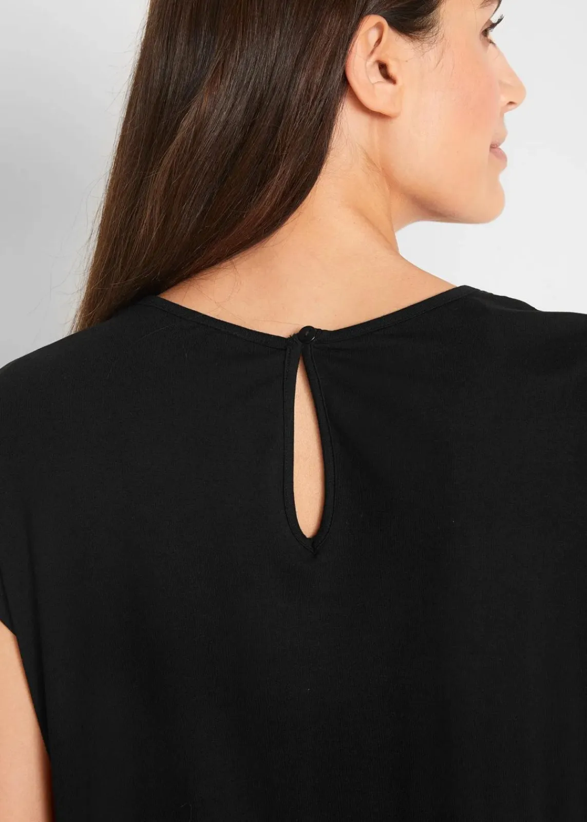 bonprix Bekleidung·Homewear|Jumpsuits^Overall aus softer Viskose-Mischung schwarz